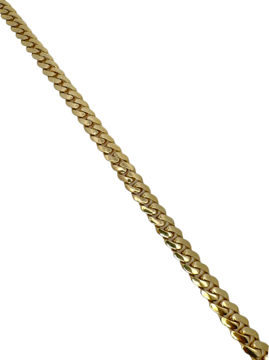 New 14K Miami Cuban Choker (16”)