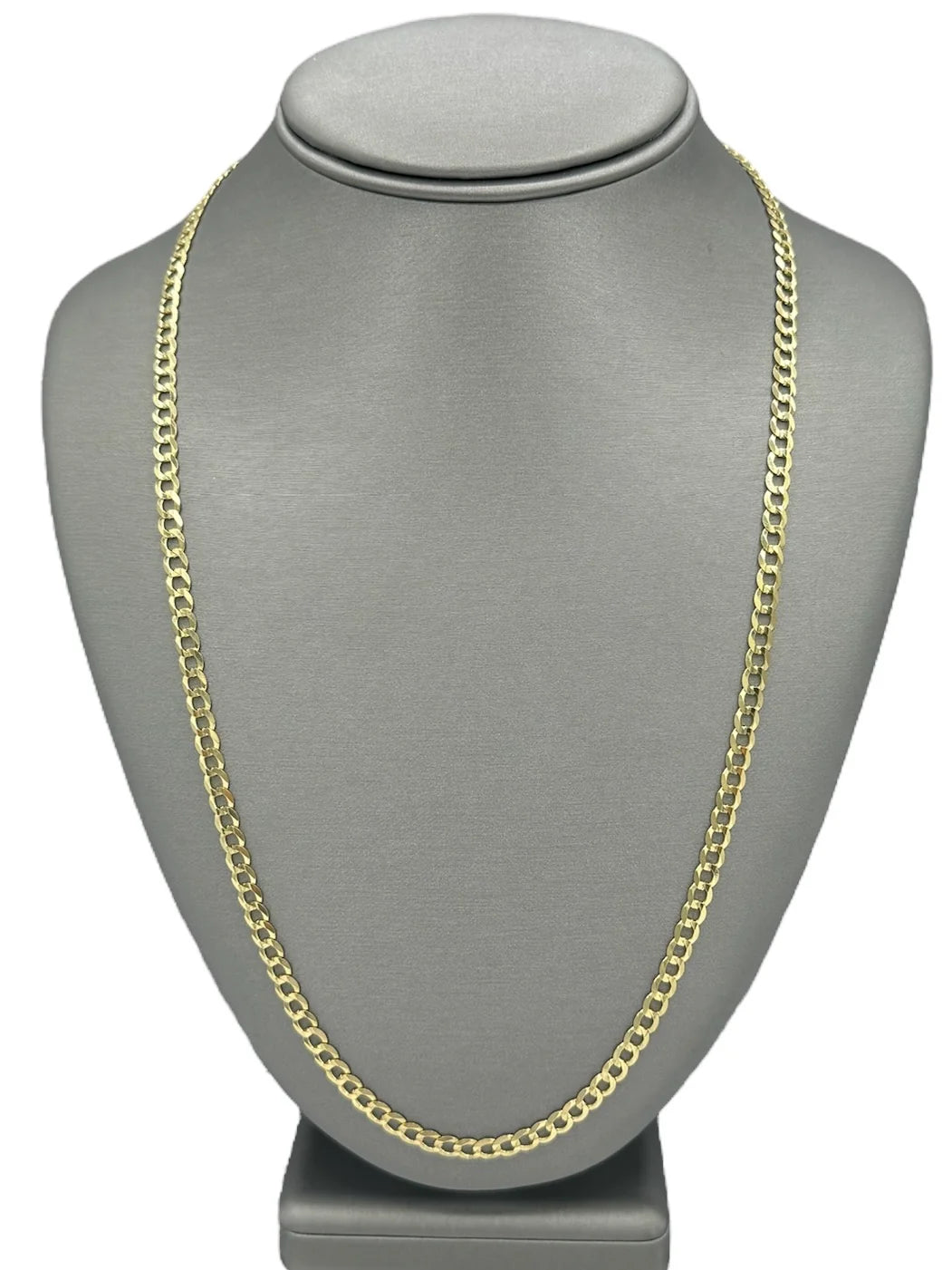 14K Solid Cuban Chain (4.6MM)