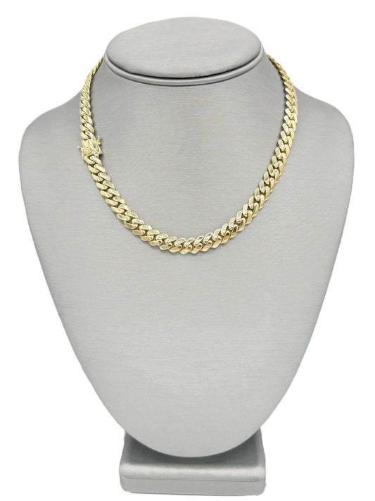 New 14K Miami Cuban Choker (16”)